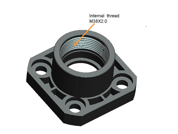 China OEM Automatic Injection Molding Production Line Factory - Nylon part injection molding – Mestech detail pictures