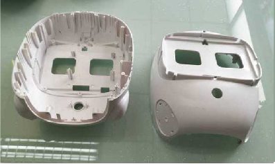China OEM Plastic Resin For Injection Molding Factories - Plastic head shell for robot – Mestech