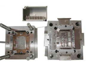 Electrical junction box and molding